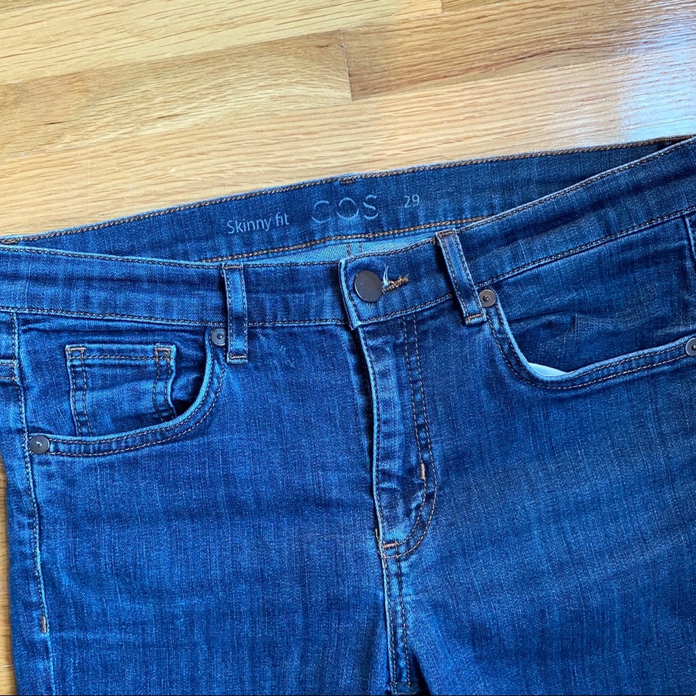COS high rise jeans
